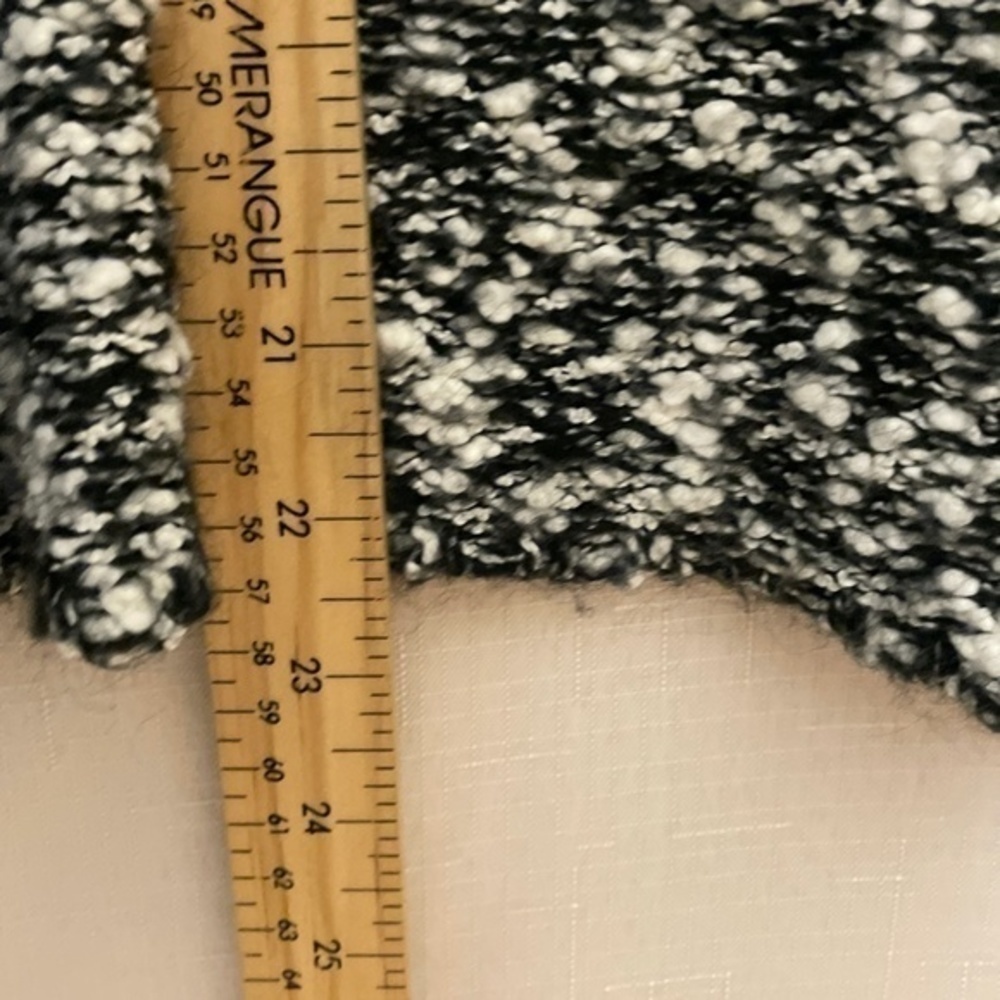 Winding River Womens Grey Heathered Cardigan Sweater Full Zip Acrylic Size Large - Picture 7 of 9